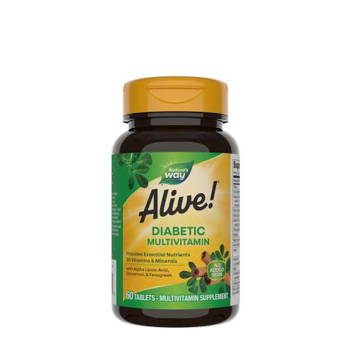 Nature's Way Alive!® Diabetic Multivitamin (60 Tableta)