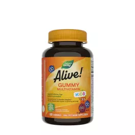   Nature's Way Alive!® Kids Multivitamin Gummy (60 Gomitas, Cereza, naranja y uva)