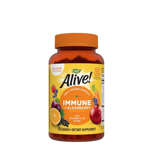 Nature's Way Alive!® Premium Immune Gummies (90 Gomitas, Cereza y uva)