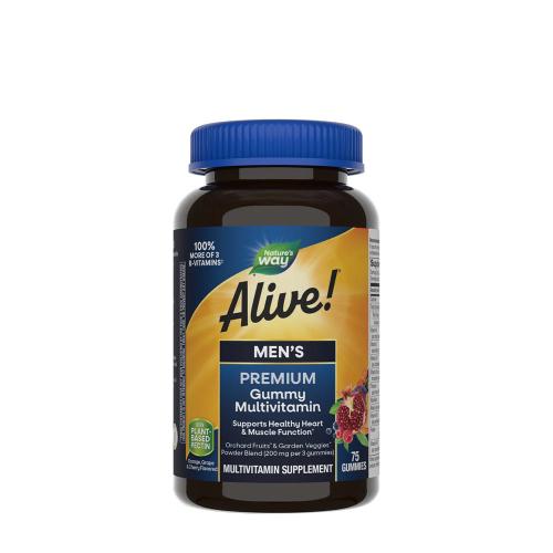 Nature's Way Alive!® Premium Men’s Gummy Multivitamin (75 Gomitas)