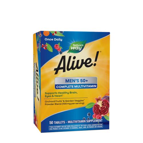 Nature's Way Alive!® Men's 50+ Complete Multivitamin (50 Tableta)