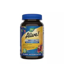   Nature's Way Alive!® Men’s 50+ Gummy Multivitamin (60 Gomitas)