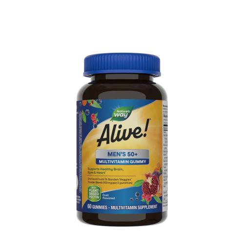 Nature's Way Alive!® Men’s 50+ Gummy Multivitamin (60 Gomitas)