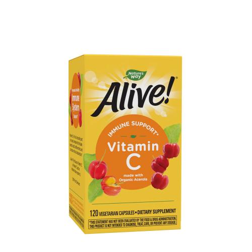 Nature's Way Alive!® Fruit Source Vitamin C (120 Cápsula)