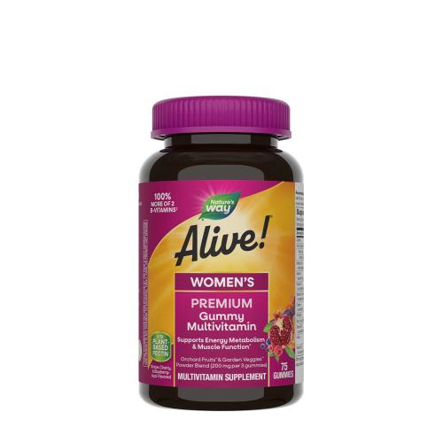 Nature's Way Alive!® Premium Women’s Gummy Multivitamin (75 Gomitas)