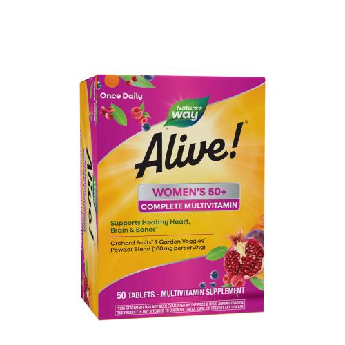 Nature's Way Alive!® Women’s 50+ Complete Multivitamin (50 Tableta)