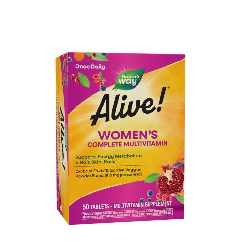 Nature's Way Alive!® Women's Complete Multivitamin (50 Tableta)