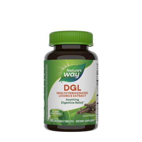 Nature's Way DGL (100 Tableta masticable, Licorice Fruit)