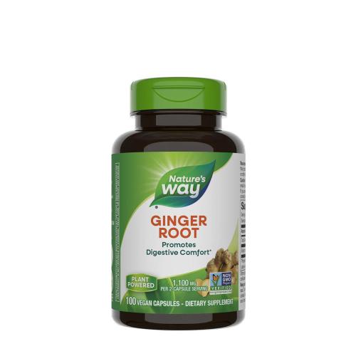 Nature's Way Ginger Root (100 Cápsula)