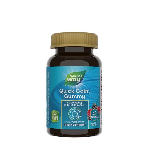 Nature's Way Quick Calm Gummy (60 Gomitas, Baya)