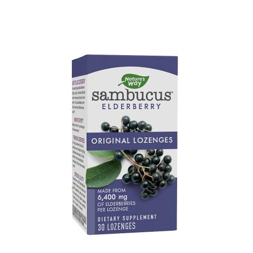 Nature's Way Sambucus Original Lozenges (30 Tableta para chupar, Sauco)