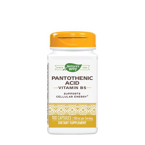 Nature's Way Pantothenic Acid Vitamin B5 (100 Cápsula)