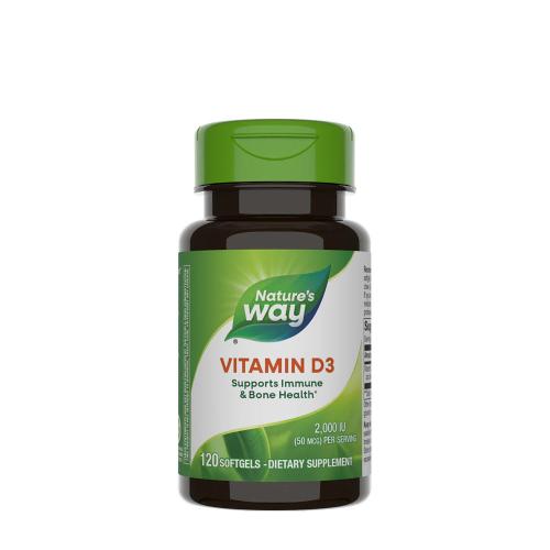 Nature's Way Vitamin D3 (120 Cápsula blanda)