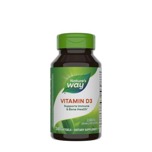 Nature's Way Vitamin D3 (240 Cápsula blanda)