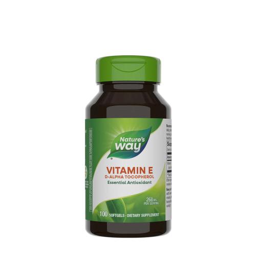 Nature's Way Vitamin E D-Alpha Tocopherol (100 Cápsula blanda)