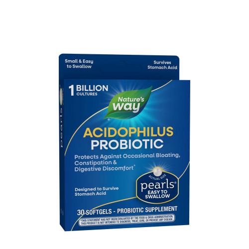 Nature's Way Probiotic Pearls® Acidophilus (30 Cápsula blanda)