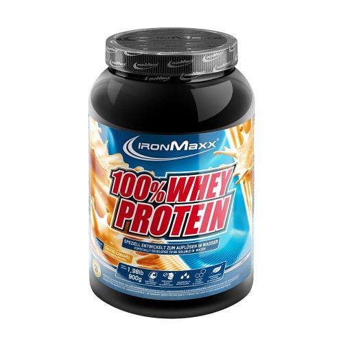 Ironmaxx 100% Whey Protein (900 g, Caramelo Salado)