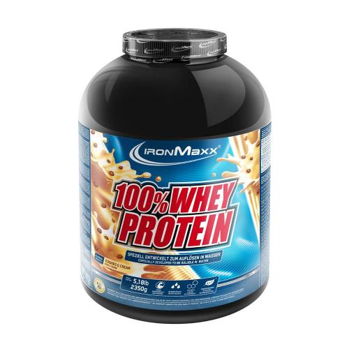 Ironmaxx 100% Whey Protein (2350 g, Galleta de Chocolate y Crema)