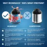 Ironmaxx 100% Whey Protein (2350 g, Fresa)