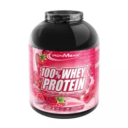 Ironmaxx 100% Whey Protein (2350 g, Frambuesa)