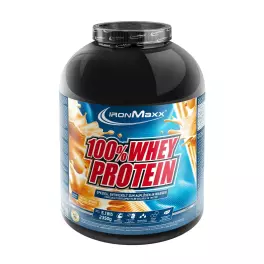 Ironmaxx 100% Whey Protein (2350 g, Caramelo Salado)