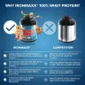 Ironmaxx 100% Whey Protein (2350 g, Caramelo Salado)