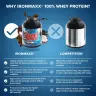 Ironmaxx 100% Whey Protein (2350 g, Chocolate con leche y coco)