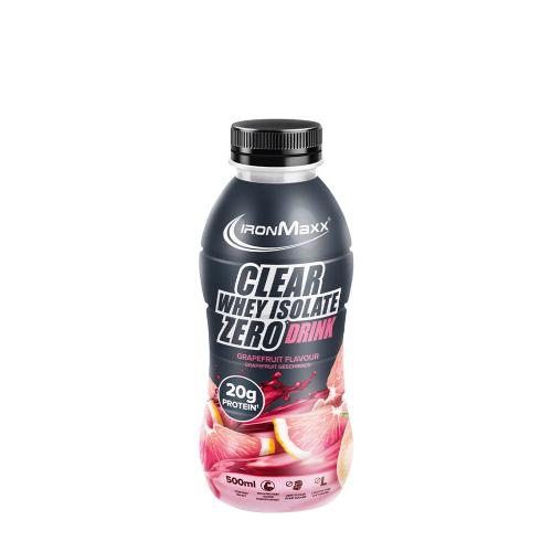 Ironmaxx Clear Whey Isolate Zero Drink (500 ml, Toronja)