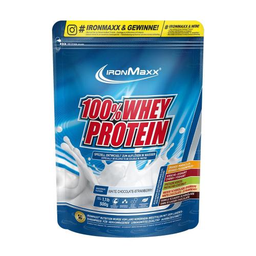 Ironmaxx  (500 g, Fresa con Chocolate Blanco)