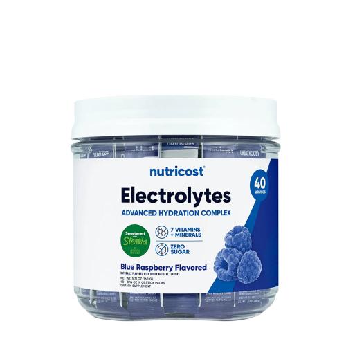 Nutricost Electrolytes Hydration Stick Packs (156 g, Frambuesa Azul)