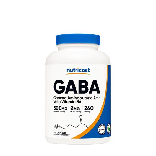 Nutricost GABA + B6 500 mg (240 Cápsula)