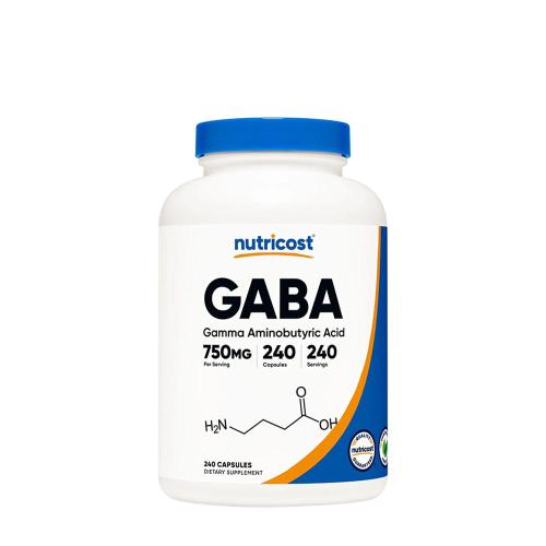 Nutricost GABA 750 mg (240 Cápsula)