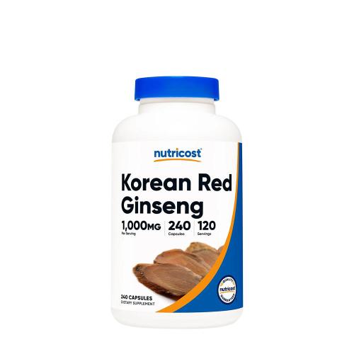 Nutricost Korean Red Ginseng  (240 Cápsula)