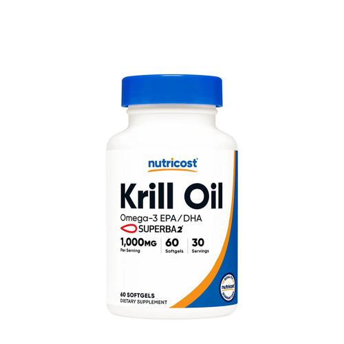 Nutricost Krill Oil Complex 1,000 mg (60 Cápsula blanda)