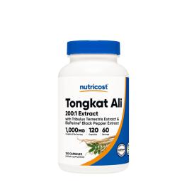 Nutricost Tongkat Ali 1,000 mg - Vegan (120 Cápsula)