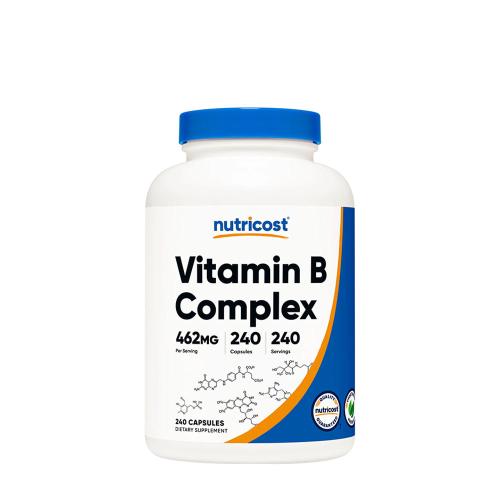 Nutricost Vitamin B Complex  (240 Cápsula)