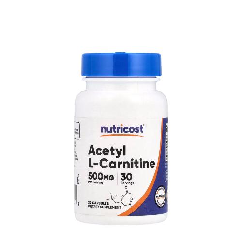 Nutricost Acetyl L-Carnitine 500 mg (30 Cápsula)