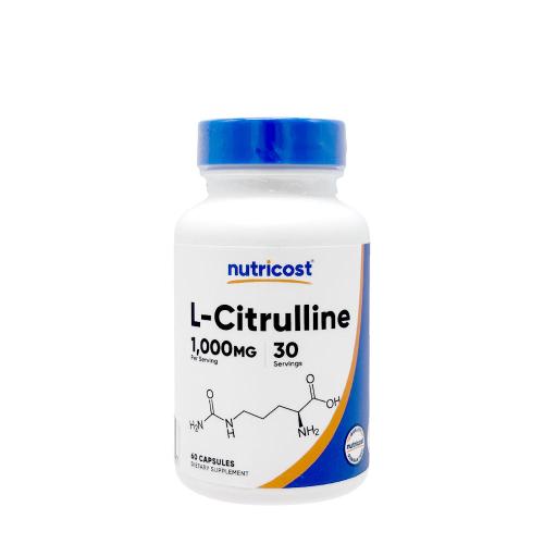 Nutricost L-Citrulline 1000 mg (60 Cápsula)