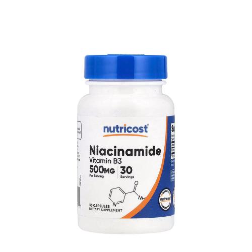 Nutricost Vitamin B3 Niacinamide 500 mg (30 Cápsula)