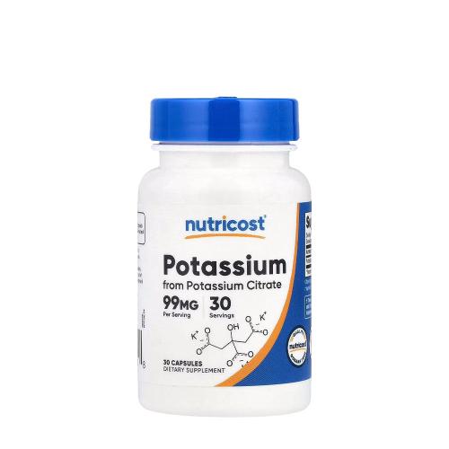 Nutricost Potassium Citrate 99 mg (30 Cápsula)