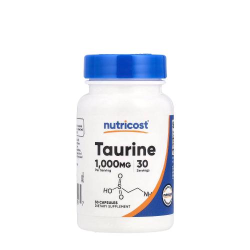 Nutricost Taurine 1000 mg (30 Cápsula)