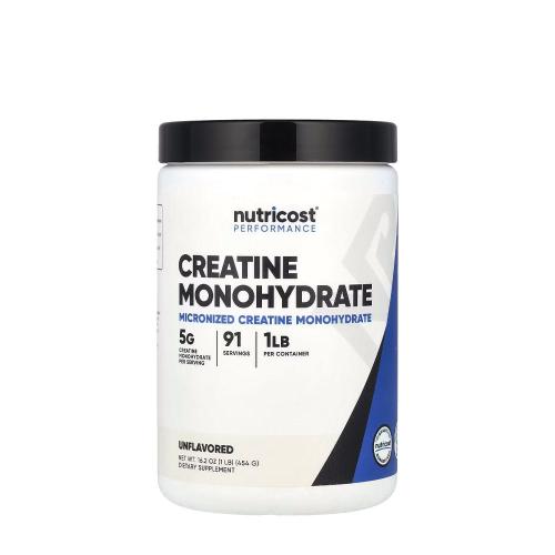 Nutricost Creatine Monohydrate Powder (453 g, Sin Sabor)