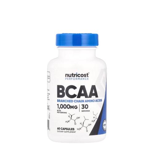 Nutricost BCAA (60 Cápsula)