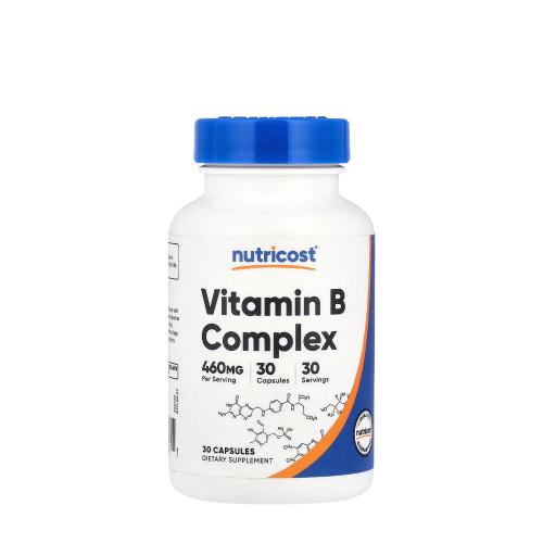 Nutricost Vitamin B Complex  (30 Cápsula)