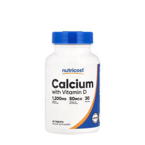 Nutricost Calcium (with Vitamin D3)  (60 Tableta)