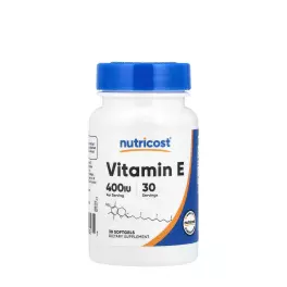 Nutricost Vitamin E 400 IU (30 Cápsula blanda)