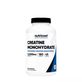 Nutricost Creatine Monohydrate Capsules (180 Cápsula)