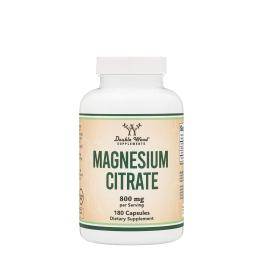 Double Wood Supplements Magnesium Citrate (180 Cápsula)