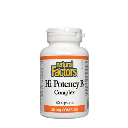 Natural Factors Hi Potency B Complex (60 Cápsula)