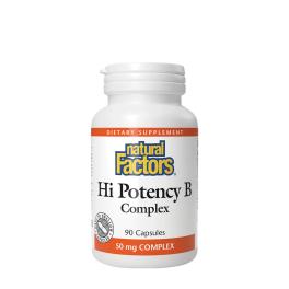 Natural Factors Hi Potency B Complex (90 Cápsula)